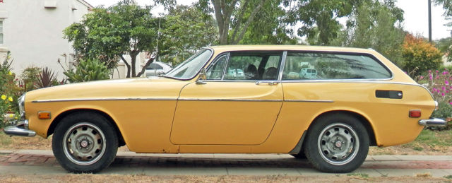 1973 volvo 1800es sportwagon / shooting brake: yellow, 4-spd/od, easy resto