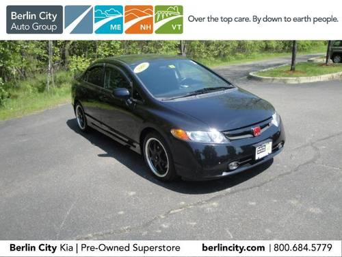 2008 honda civic sd si 4dr sedan si for sale in saint george, vermont