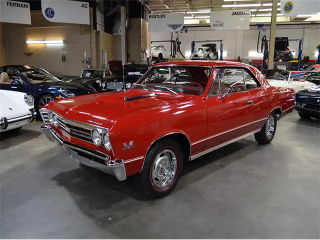 chevelle ss coupe - concours restoration - 396ci with 4 speed manual