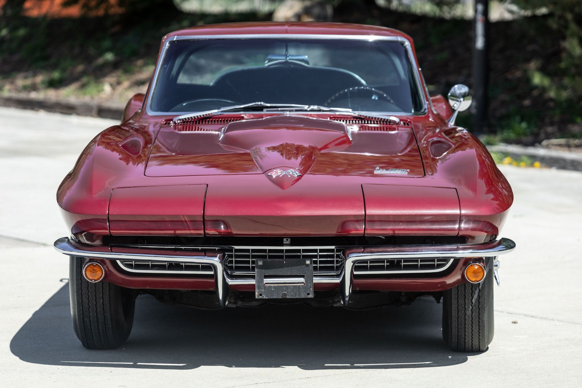 1966 chevrolet corvette sting ray with a 427 and a four-speed