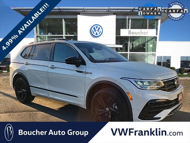 2023 volkswagen tiguan 2.0t se r-line black
