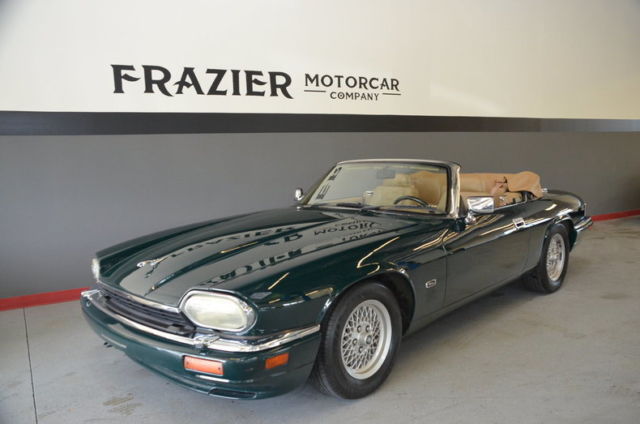 4.0 6 cyl xjs convertible british racing green