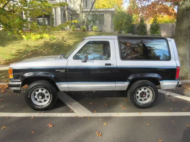 1990 ford bronco ii xlt 4x4 5 speed manual no rust 109k original miles nice suv