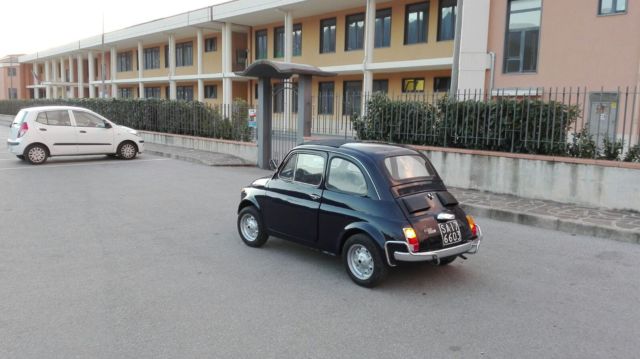 1970 fiat 500 110f model l luxury blue