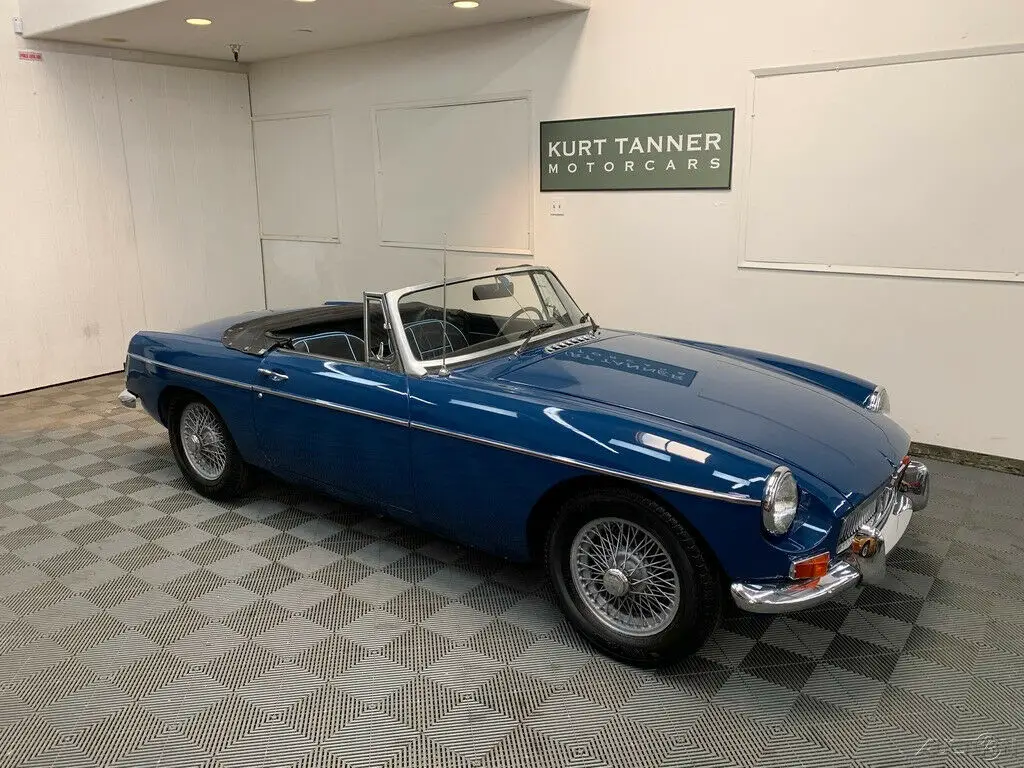 1968 mgb roadster. well-preserved original with newer cosmetics. 99,659 miles