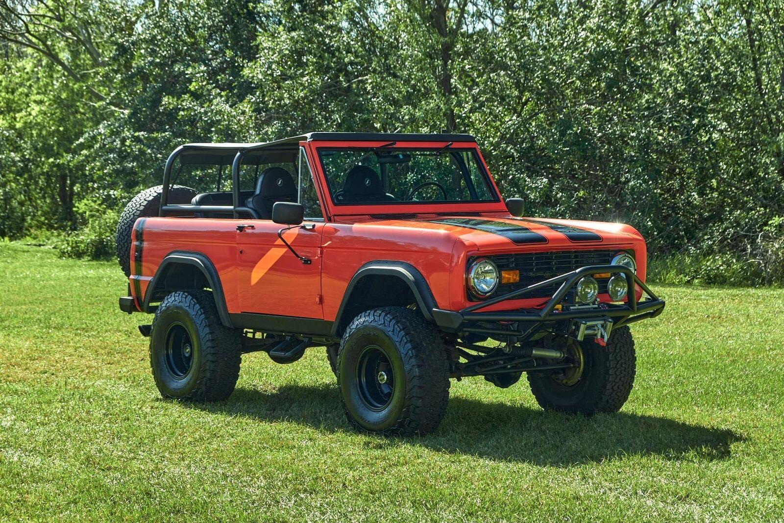 1972 ford bronco 2 door frame off restored 302 v8 manual 46130 miles