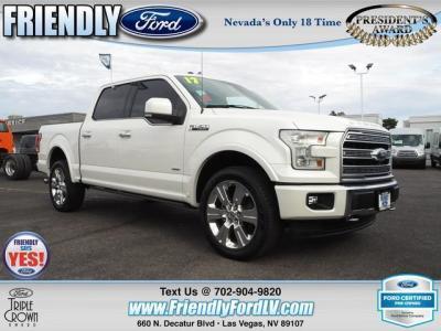 2017 ford f-150 limited 4x4 limited 4dr supercrew 5.5 ft. sb for sale in las vegas, nevada