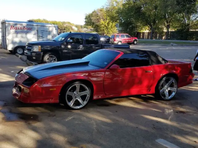 camaro convertible 25th anniversary