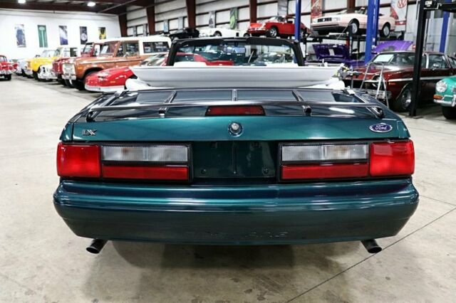 1990 ford mustang 147719 miles green convertible 5.0 liter v8 automatic
