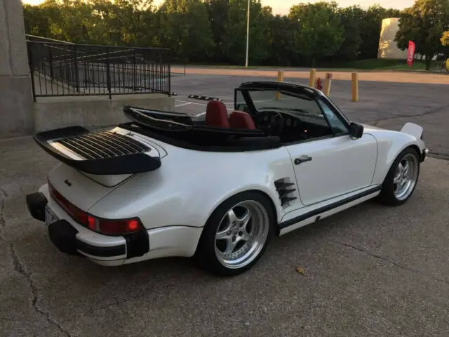 1988 porsche 911 cabriolet slantnose widebody