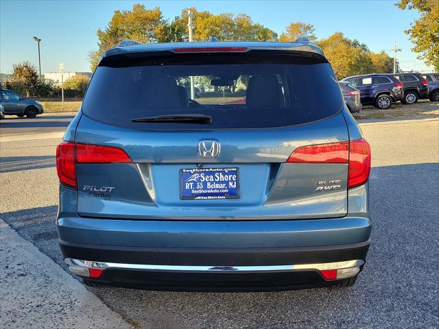 2016 honda pilot elite