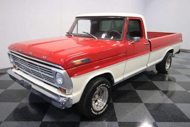 1969 ford f-100 pickup truck 390 v8 3 speed automatic classic vintage collector