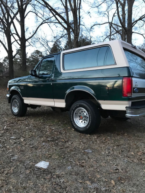 1992 ford bronco eddie bauer edition, 1 owner suv! show quality! amazing!