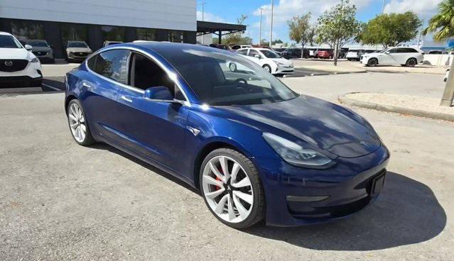 2018 tesla model 3 performance