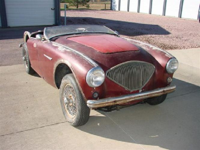 1956 austin healey 100 bn2 mostly complete in roseville, ca
