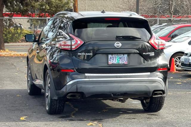 2015 nissan murano platinum
