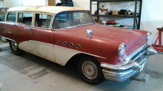 barn find 1955 buick century wagon rat rod, 99% rust free project