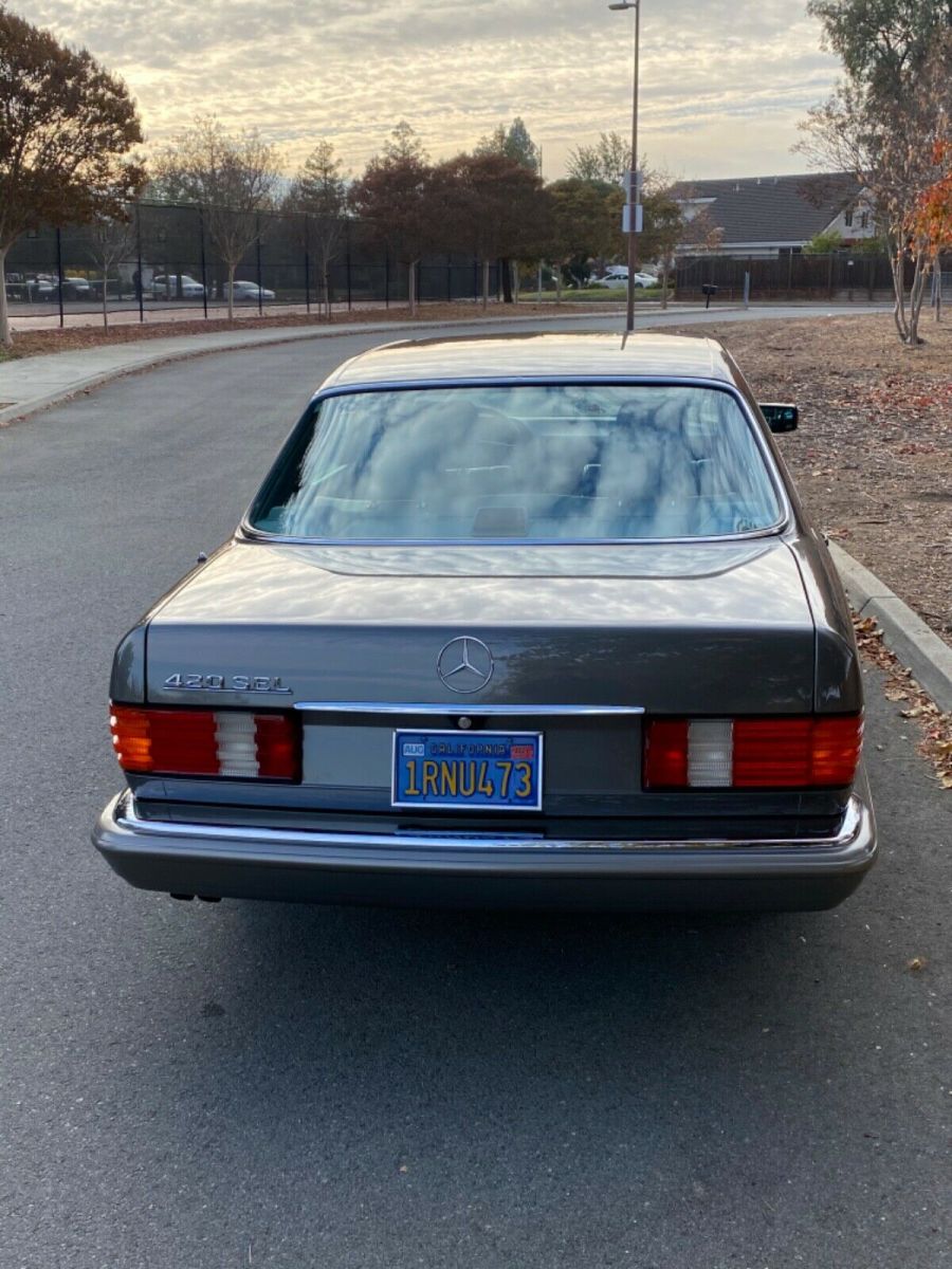 mercedes 420sel california car! time capsule! original factory paint per meter