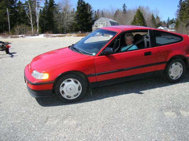 1989 honda crx si coupe 2-door 1.6l