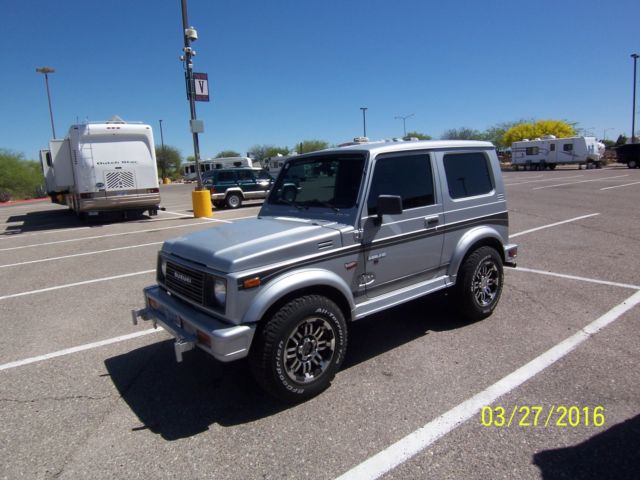 1987 suzuki samari ll, silver, hard top, very good condition, good tires