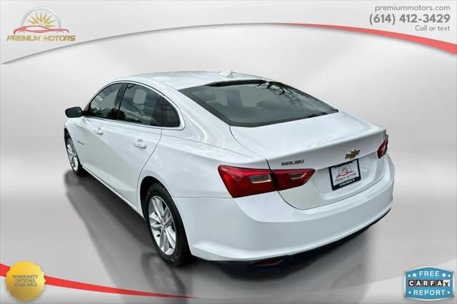 2018 chevrolet malibu lt
