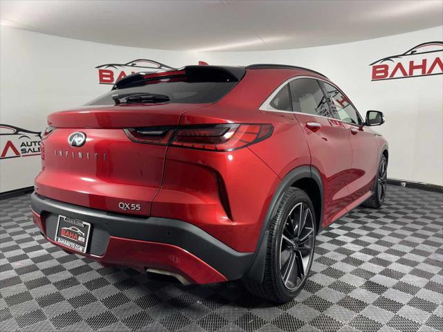 2022 infiniti qx55 sensory