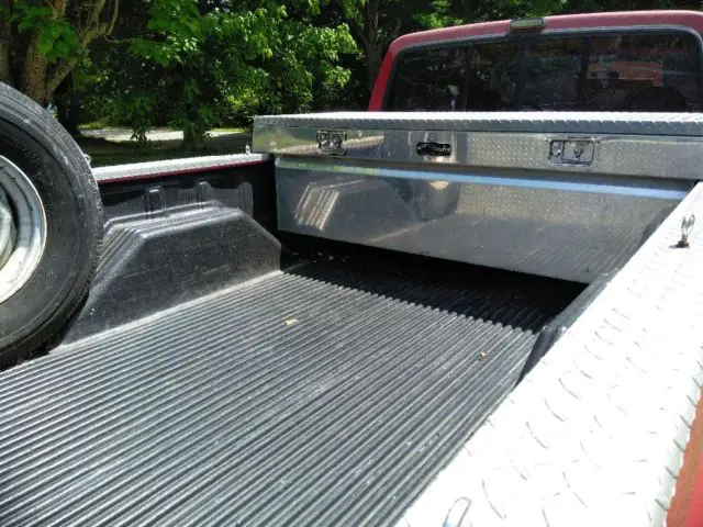 ford f-250 xl super cab pickup truck 460 motor alum trim runs 1993 lg tow pkg