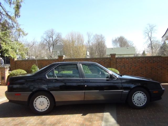 1992 alfa romeo 164l v6 auto sedan one owner 61,xxx original miles, excellent!