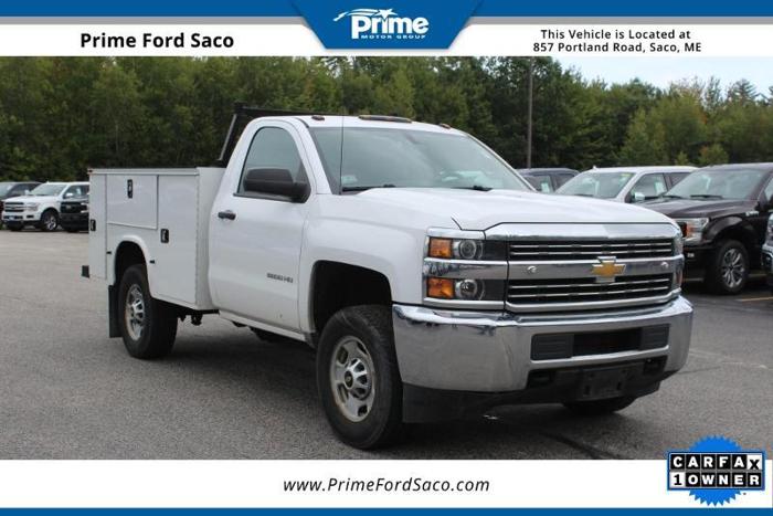 2015 chevrolet silverado 2500hd work truck 4x4 work truck 2dr regular cab lb for sale in saco, maine