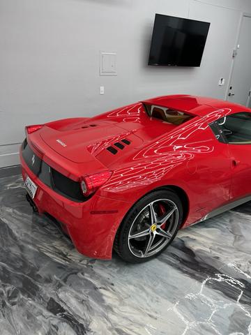 2012 ferrari 458 spider base