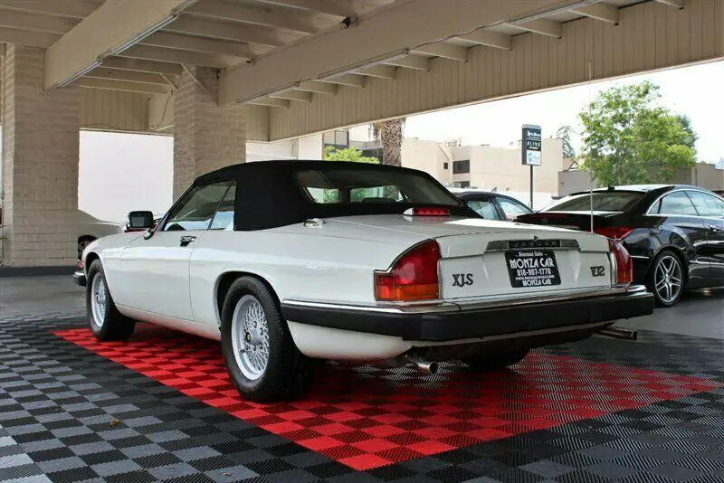 1990 jaguar xj-series xjs 42994 miles white 5.3l v12 automatic