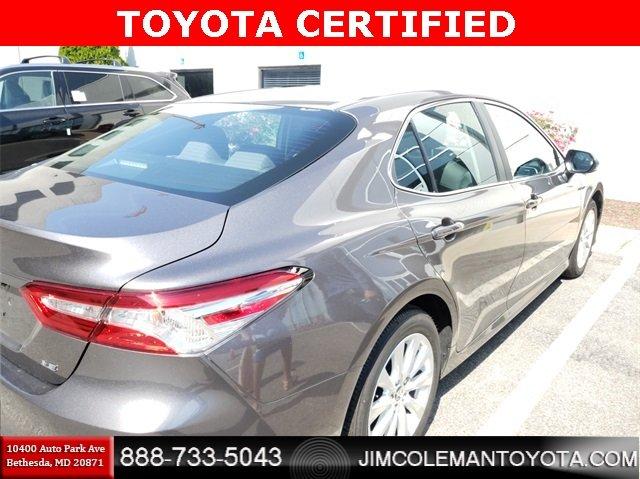 certified 2018 toyota camry le bethesda, md 20817 for sale in bethesda, maryland