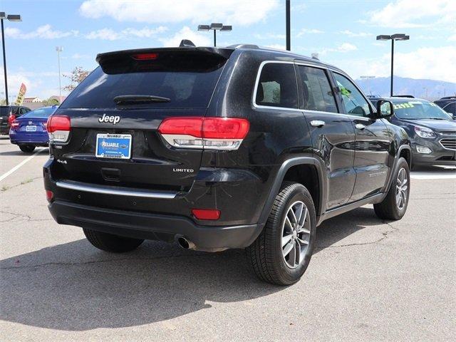 used 2017 jeep grand cherokee 4wd limited albuquerque, nm 87114 for sale in albuquerque, new mexico