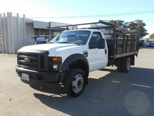 2008 ford f-450 flatbed/stakebed in california