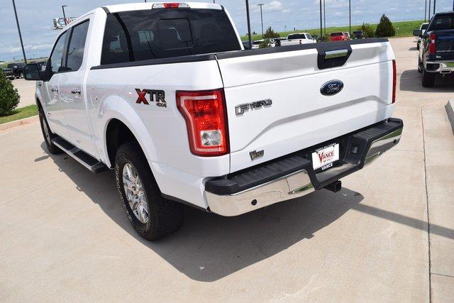used 2017 ford f150 4x4 supercrew xlt perry, ok 73077 for sale in perry, oklahoma