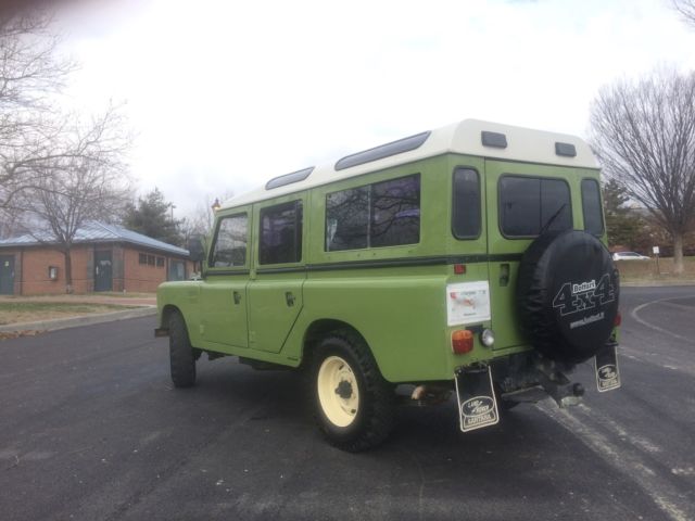 land rover santana 109 super 4 door 1987 suv aluminum body 4wd off-road