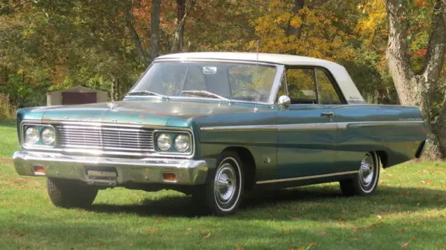 1965 teal blue white roof survivor 289cid v8 all original sheet metal