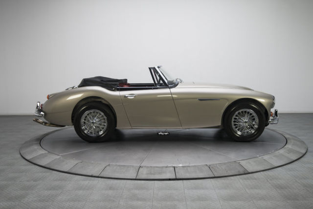 frame off restored, beautiful condition gold exterior red interior