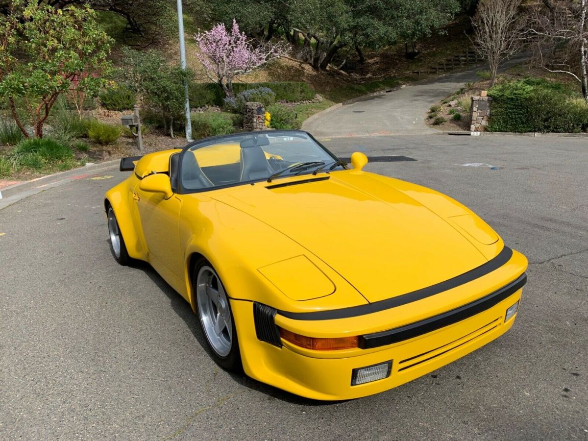 1980 porsche 911 turbo slant nose speedster 66k original miles