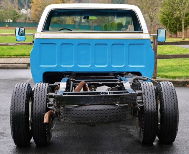 1977 gmc c-3500 cab & chassis sierra grande pickup only 9,000 original tclmiles