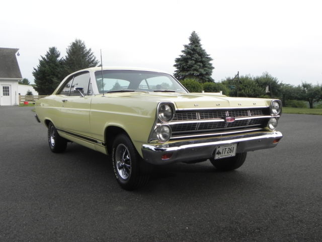 1967 ford fairlane gt true s code