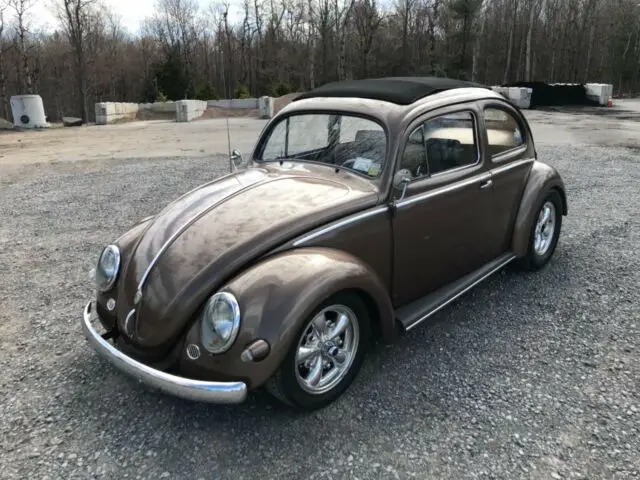 1956 volkswagen beetle oval window original ragtop