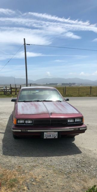 1988 buick century coupe 2.8l v6