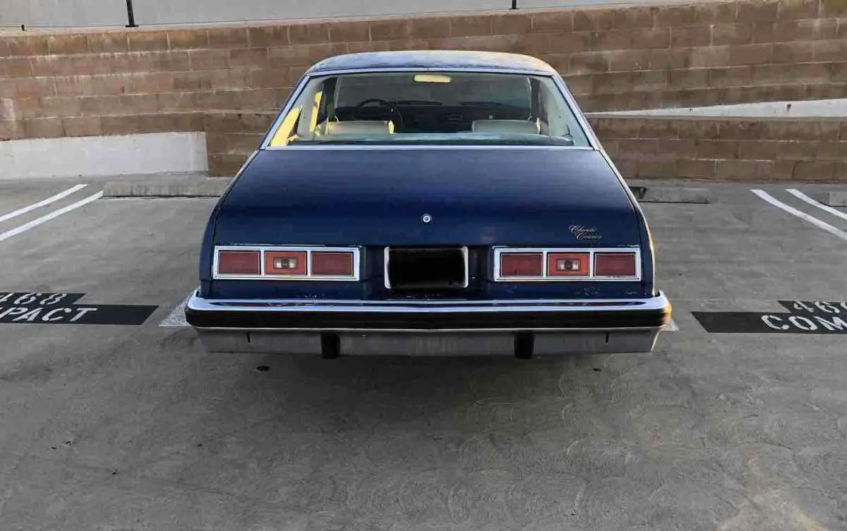 1977 chevrolet nova sedan blue rwd automatic concours