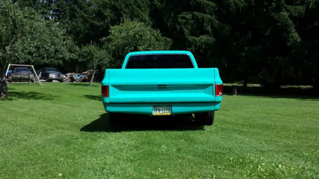 chevrolet silverado c10 custom short bed 2wd pickup truck 454 v8 th400 12 bolt