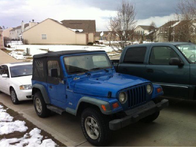 1999 jeep wrangler in indianapolis, in