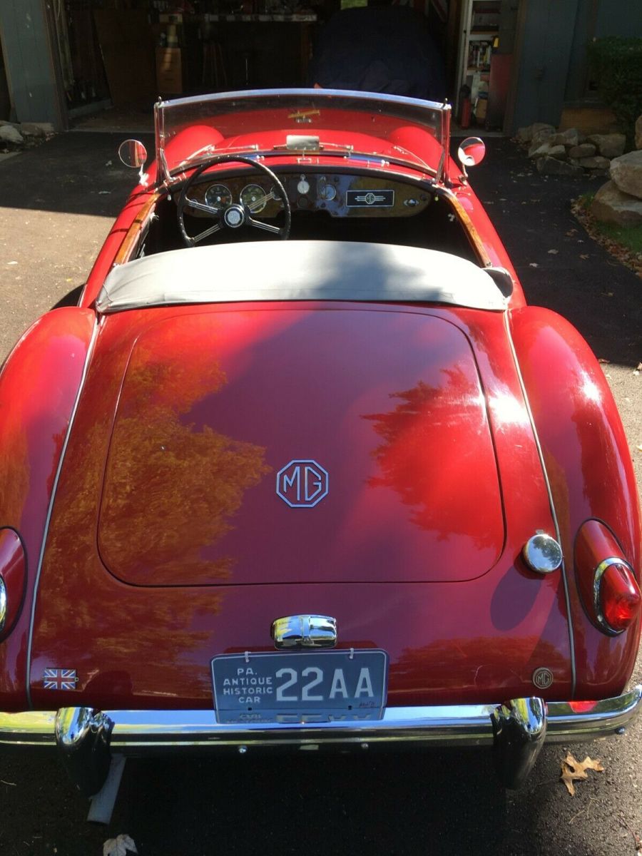1956 mg mga 1500 roadster