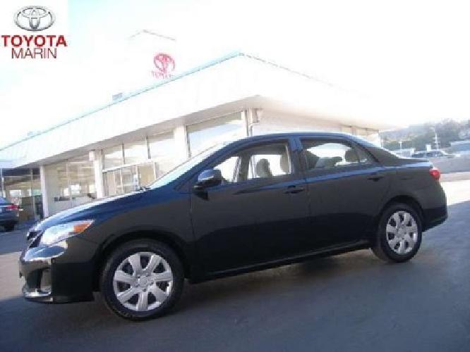 2012 toyota corolla le...one owner...certified in san rafael, ca