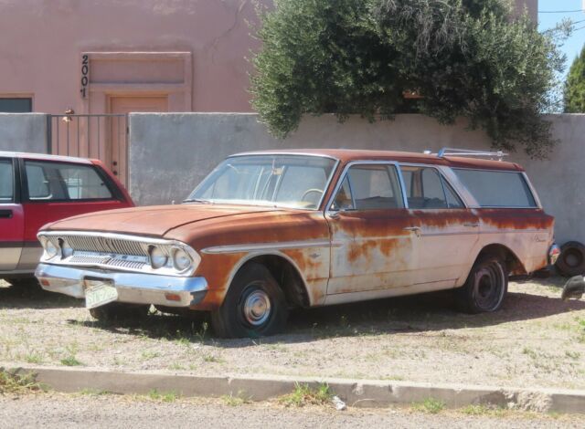 1963 amc rambler classic v8 station wagon auto ac parked n 75 solid az project