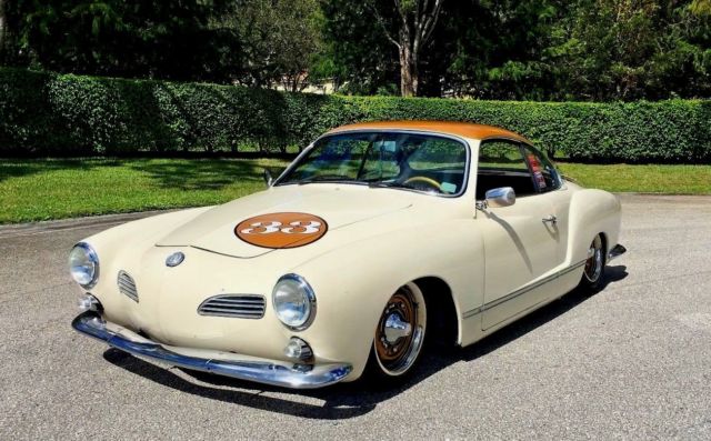 1966 volkswagen karmann ghia cali style slammed static custom